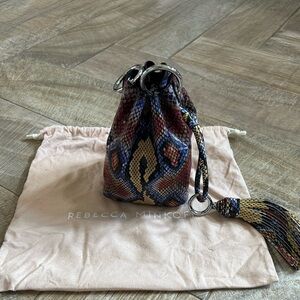 Rebecca Minkoff Mini Reptile Bucket